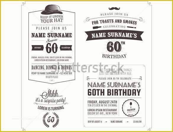 Surprise Birthday Invitation Templates Free Download Of 26 Surprise Birthday Invitation Templates – Free Sample