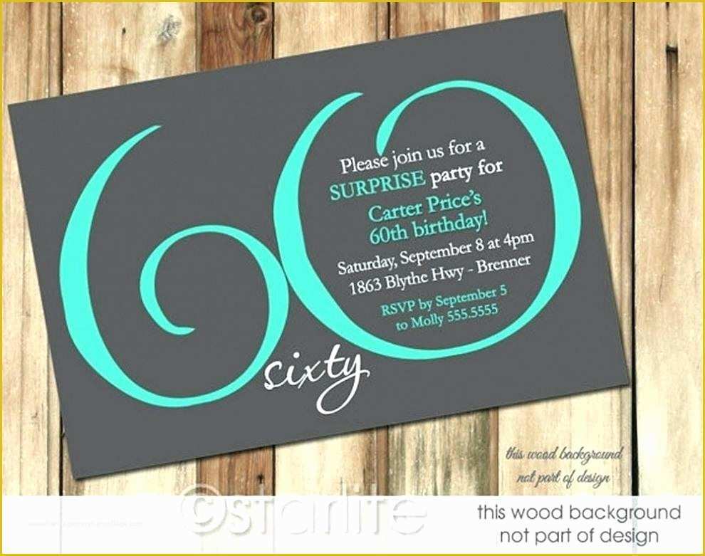 Surprise Birthday Invitation Templates Free Download Of 60th Birthday Celebration Invites Maroon Party Invitations