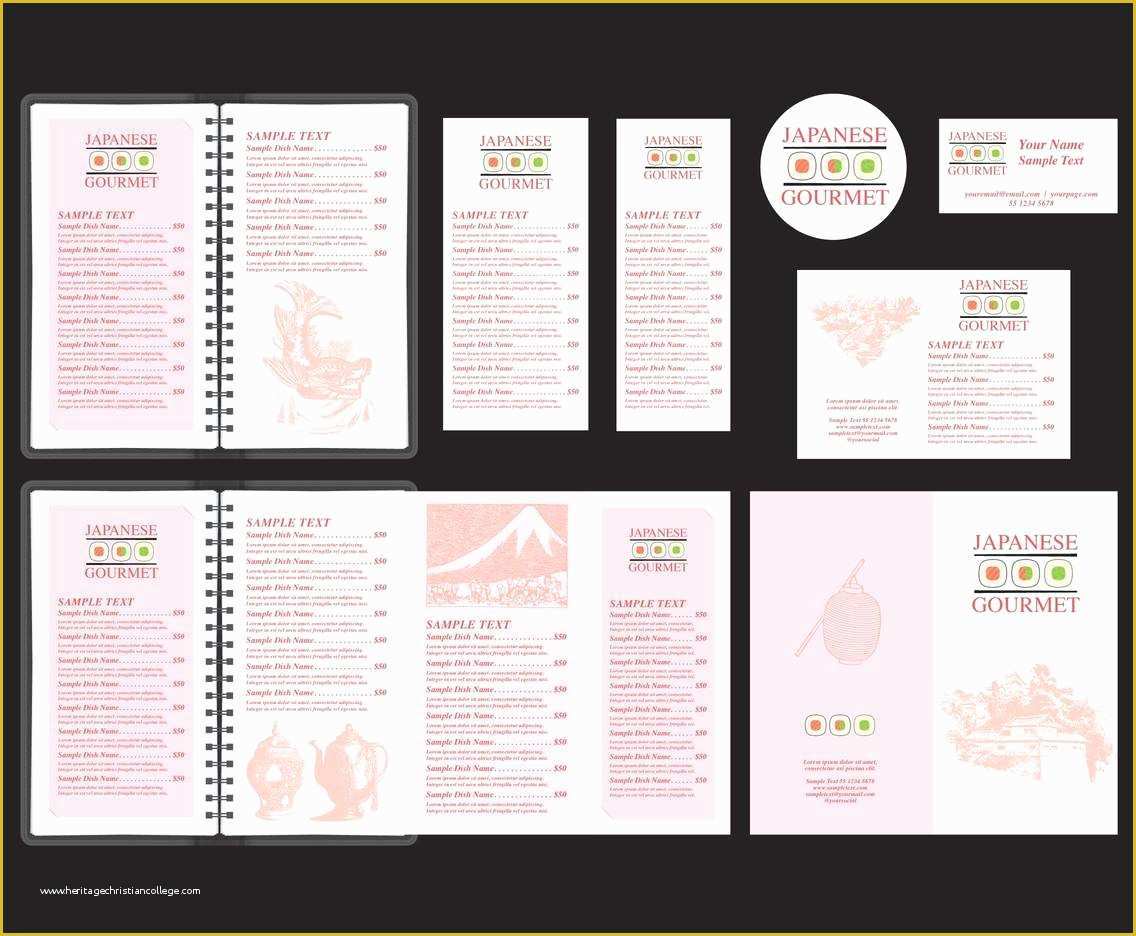 Sushi Menu Template Free Download Of Sushi Menu Templates Vector Art &amp; Graphics