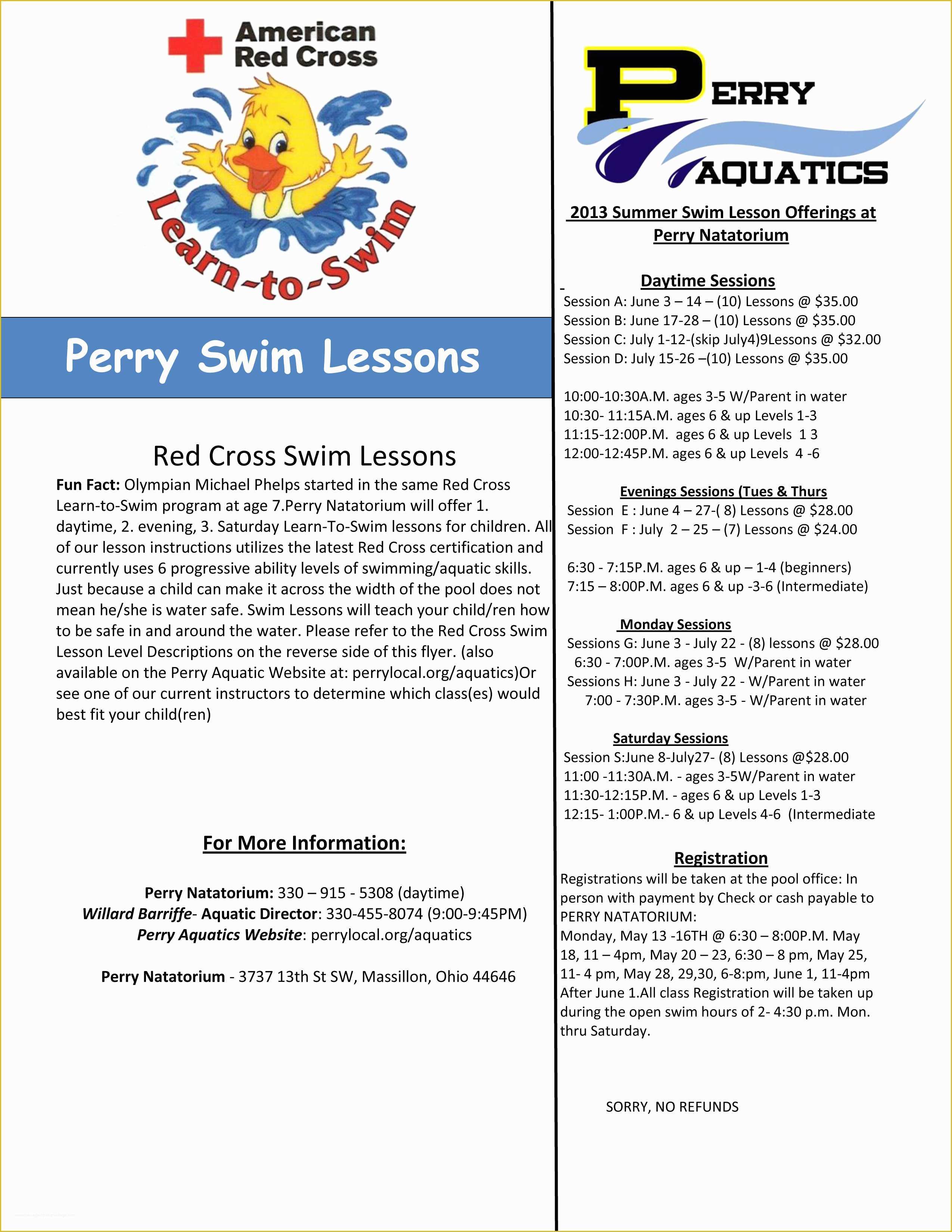 Swim Lesson Flyer Template Free Of Printable Swimming Lesson Cake Ideas and Designs
