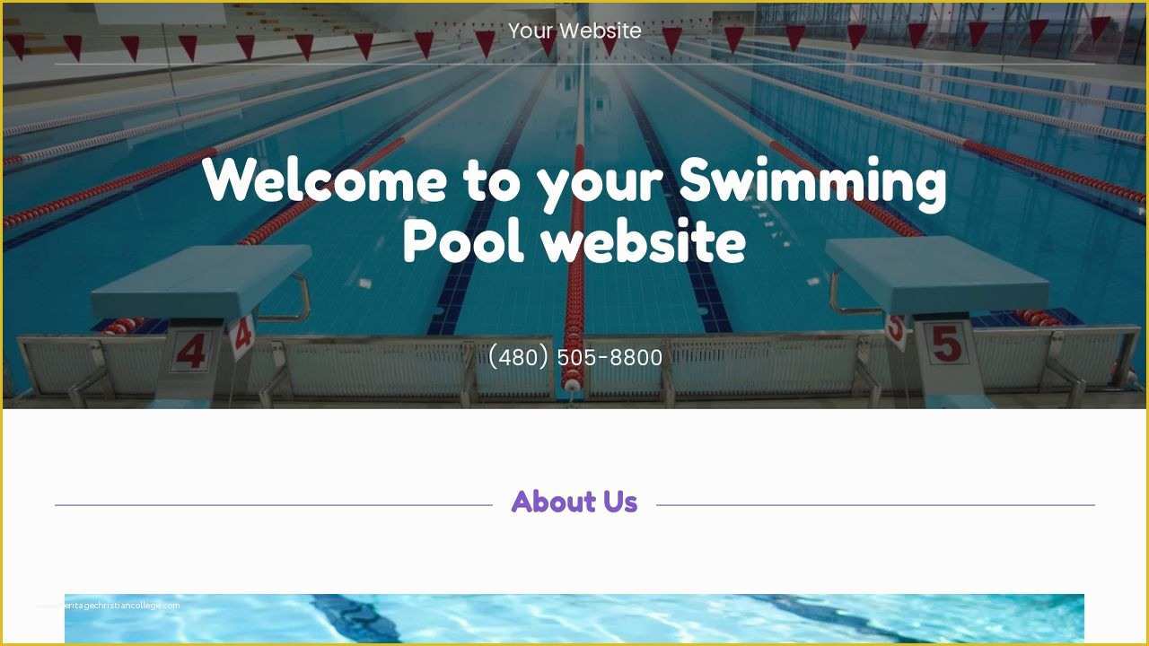 Swimming Pool Website Templates Free Of Swimming Pool Website Templates