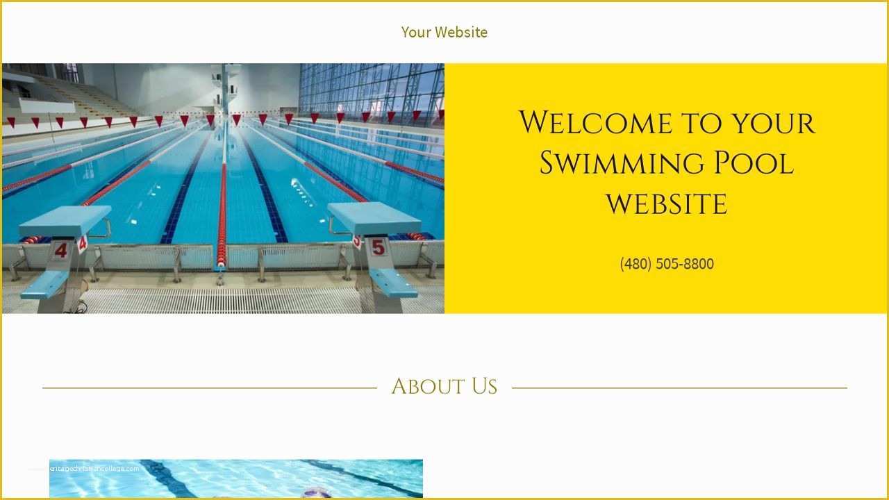 Swimming Pool Website Templates Free Of Swimming Pool Website Templates