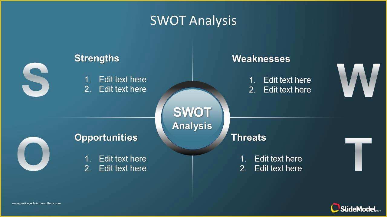 Swot Template Powerpoint Free Of Creative Swot Analysis Powerpoint Template Slidemodel