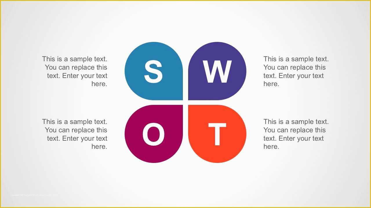 Swot Template Powerpoint Free Of Free Market Analysis Diagrams for Powerpoint