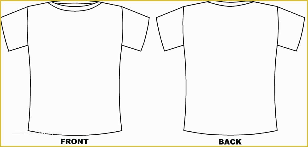 T Shirt Design Template Free Download Of T Shirt Printing Design Template Blank Vector Your Stock