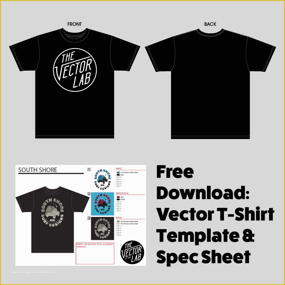 T Shirt Template Vector Free Download Of Blog & Free Stuff — Ray Dombroski