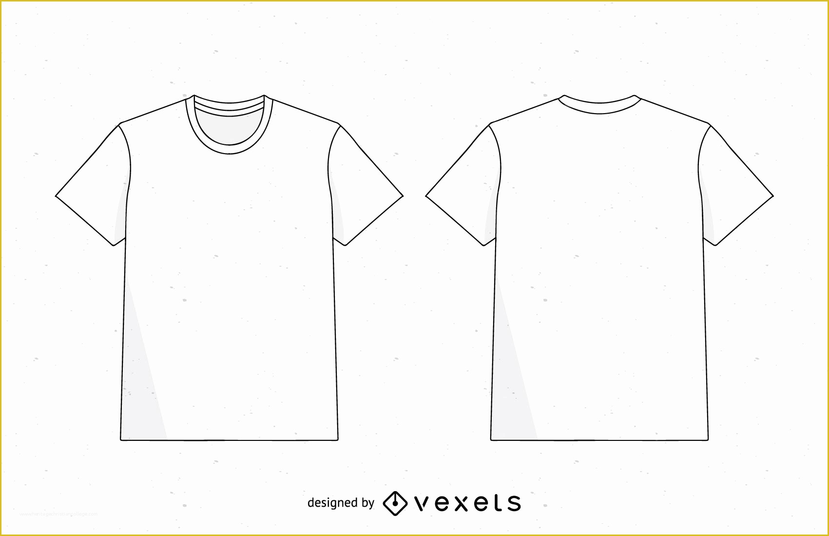 T Shirt Template Vector Free Download Of Men T Shirt Template Vector Vector