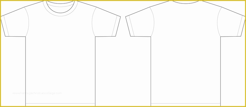 T Shirt Template Vector Free Download Of Men T Shirt Template Vector ...