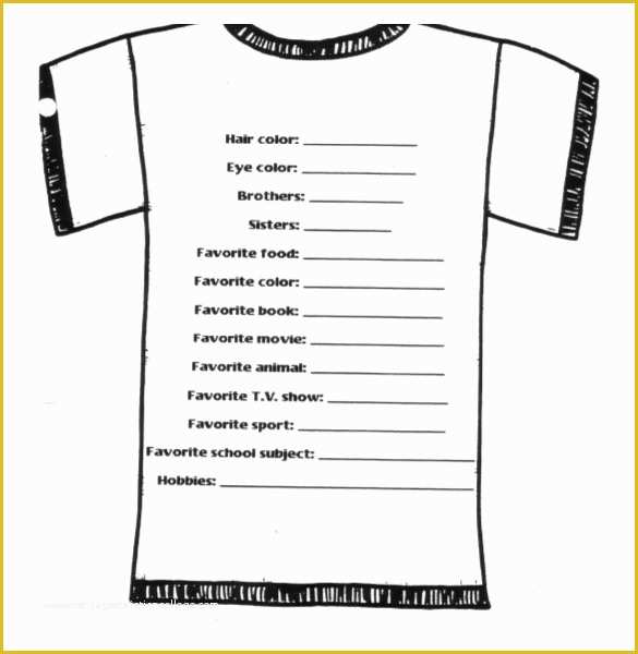T Shirt Website Template Free Download Of 26 T Shirt order form Templates Pdf Doc