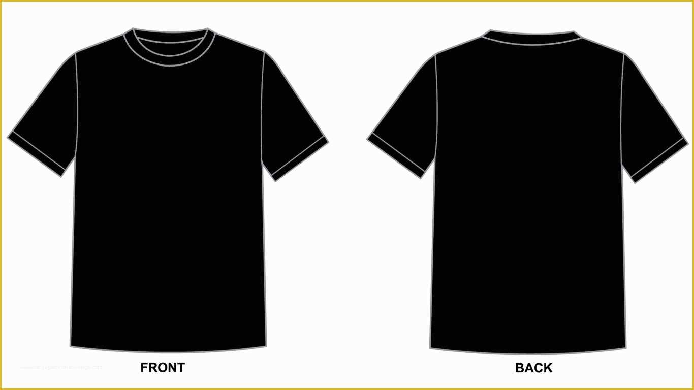 T Shirt Website Template Free Download Of Blank Tshirt Template Black In 1080p