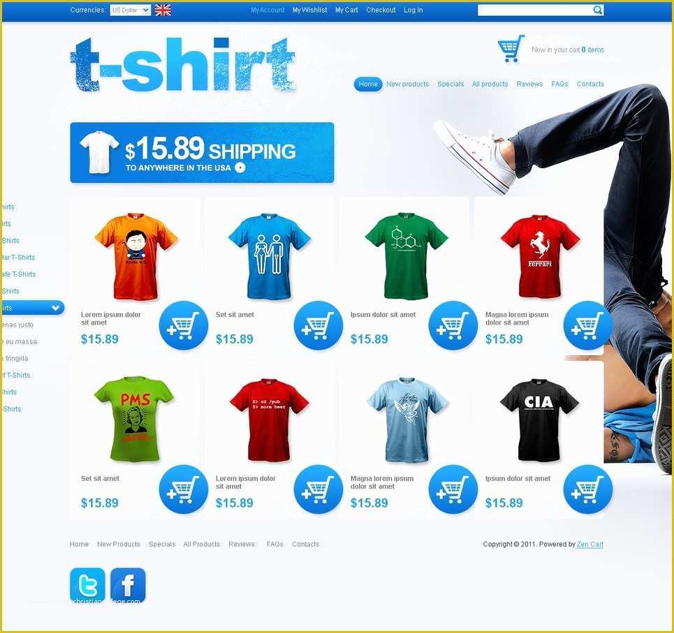 T Shirt Website Template Free Download Of T Shirt Shop Zencart Template Web Design Templates