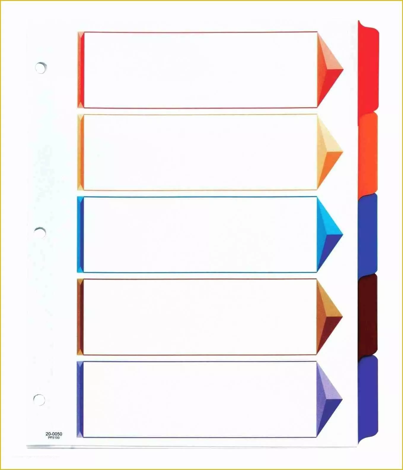 Tab Divider Template Free Of Best Divider Tabs Template for Binders
