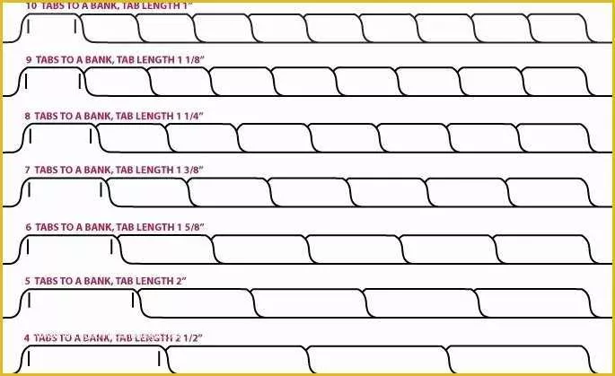 Tab Divider Template Free Of Divider Tabs Template Printable Index Tab Dividers