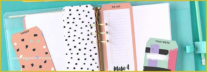Tab Divider Template Free Of Free Printable top Tab Dividers for Planners Diaries and