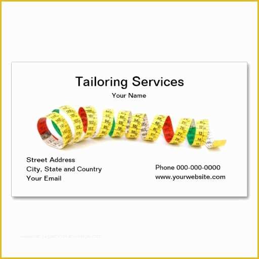 Tailoring Business Card Templates Free Of 195 Best Images About Tailor Business Cards On Pinterest