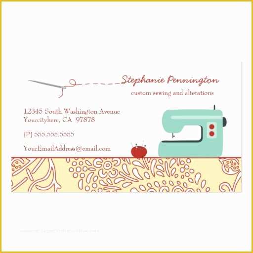 Tailoring Business Card Templates Free Of Tailoring Business Card Templates Free