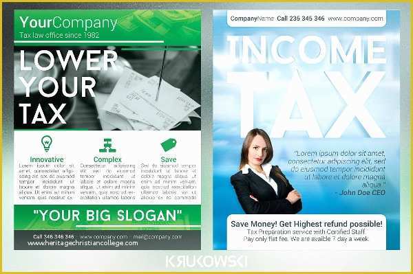 Tax Flyer Templates Free Of 27 In E Tax Flyer Templates Free &amp; Premium Download