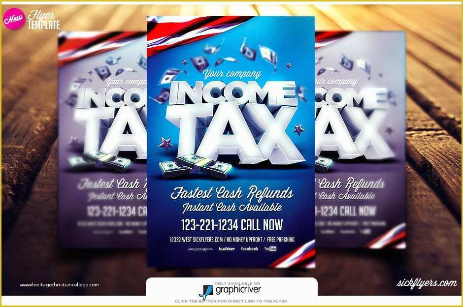 Tax Flyer Templates Free Of Frompo Home Page