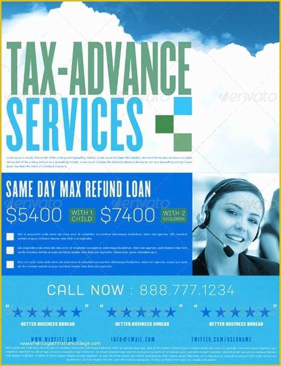 Tax Flyer Templates Free Of Great Tax and Real Estate Marketing Templates