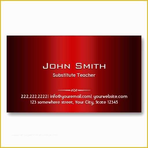 Teacher Business Cards Templates Free Of 20 Best Images About Substitute Teacher Business Cards On