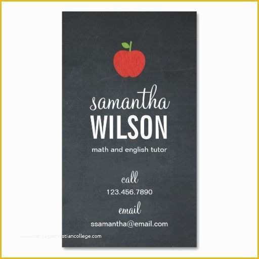 Teacher Business Cards Templates Free Of Best 25 Teacher Business Cards Ideas Only On Pinterest