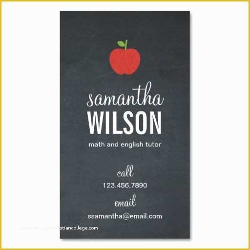 Teacher Business Cards Templates Free Of Best 25 Teacher Business Cards Ideas Only On Pinterest