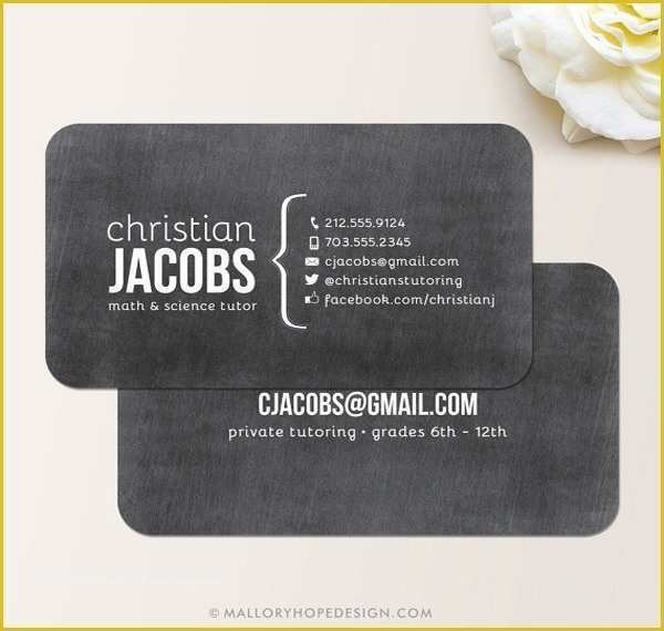 Teacher Business Cards Templates Free Of Business Cards for Teachers 51 Free Psd format Download