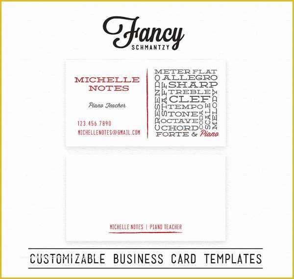 Teacher Business Cards Templates Free Of Business Cards for Teachers 51 Free Psd format Download