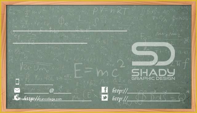 Teacher Business Cards Templates Free Of Teacher Business Card Template by Shady06 On Deviantart