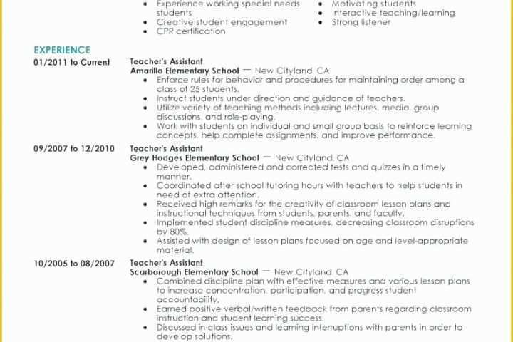 Teacher Cover Letter Template Free Of Teaching Resumes – Missnicselegantedge