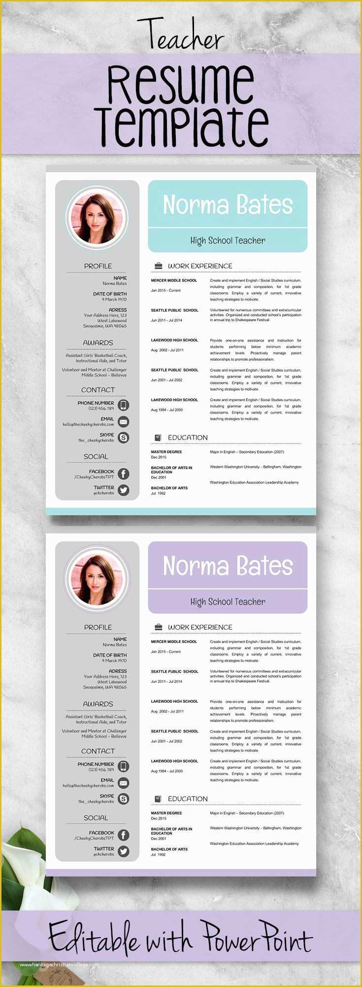 Teacher Resume Template Free Of 25 Best Teacher Resumes Ideas On Pinterest