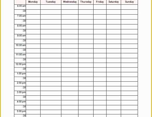 Teacher Schedule Template Free Of Classroom Schedule Template Daily Schedule Cards Free