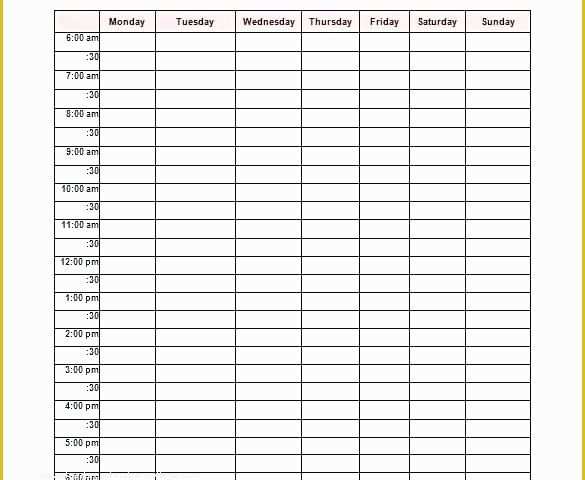 Teacher Schedule Template Free Of Classroom Schedule Template Daily Schedule Cards Free