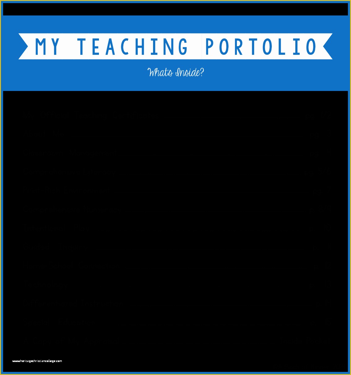 Teaching Portfolio Template Free Of Getting A Teaching Job My Road to A Lto A Pinch Of Kinder