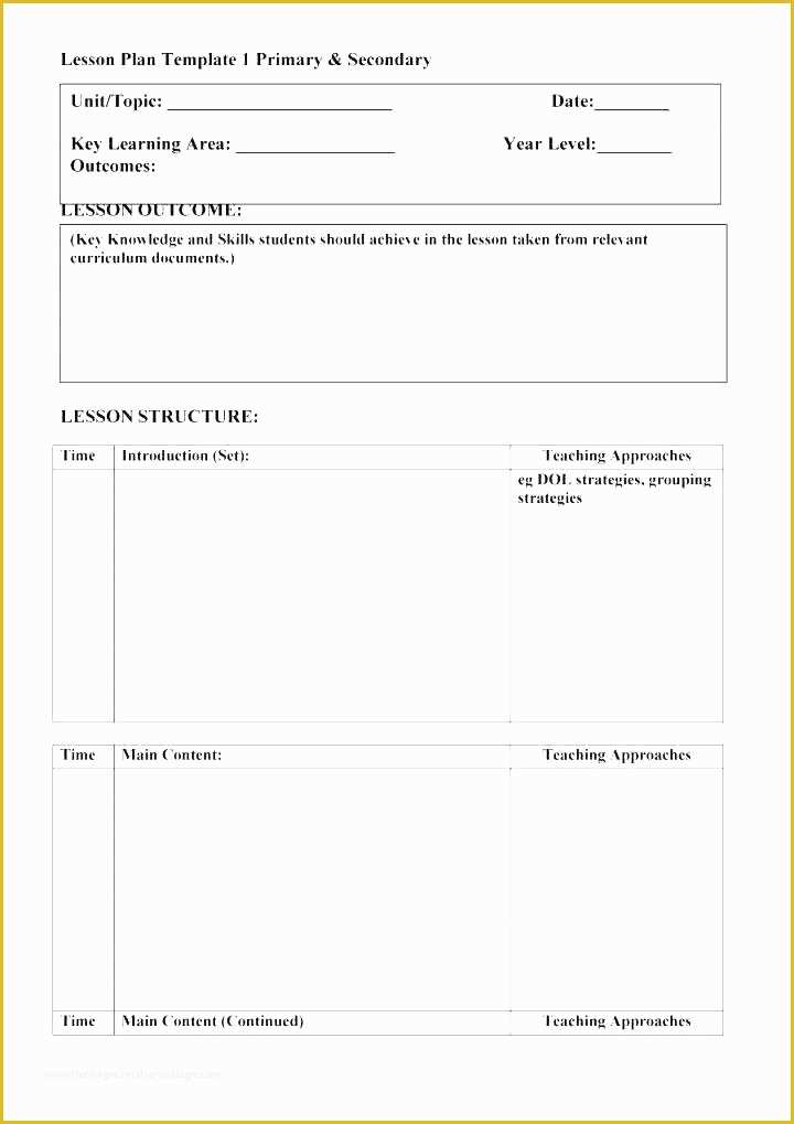 Teaching Portfolio Template Free Of Resume Outline Examples Template Professional Teaching