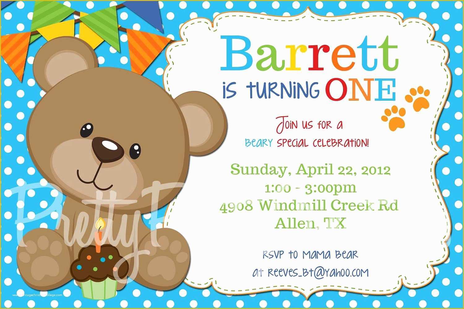 47 Teddy Bear Baby Shower Invitations Templates Free