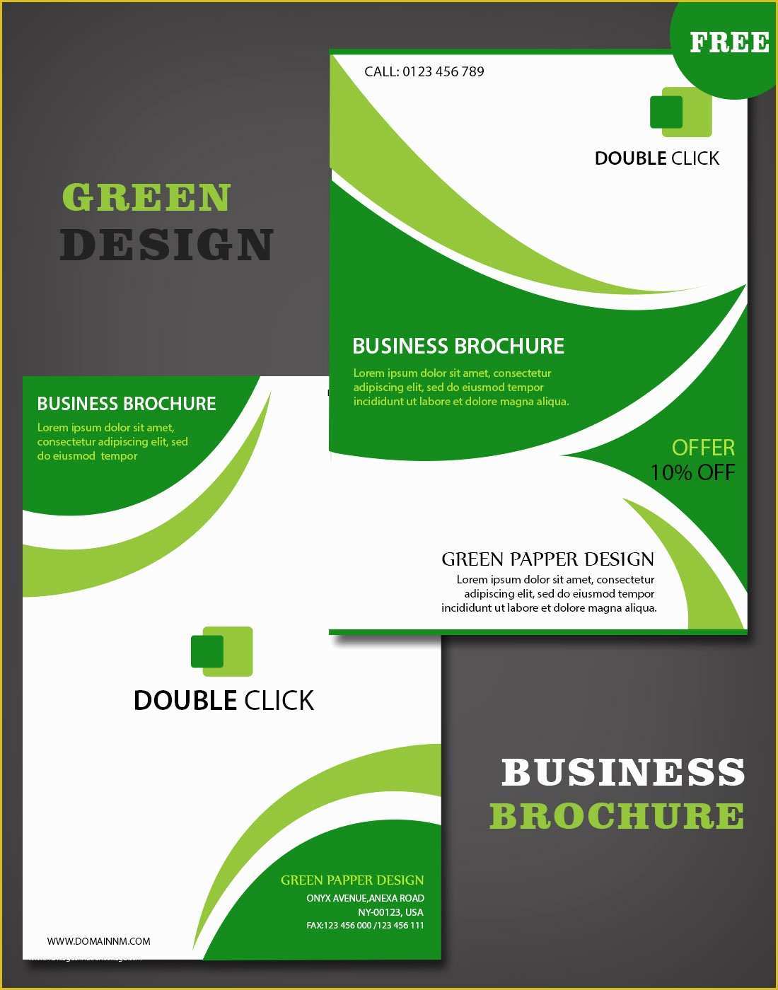 Template for Brochure Design Free Download Of Business Brochure Templates