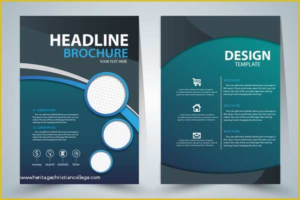 Template for Brochure Design Free Download Of Free Adobe Illustrator Brochure Templates Csoforumfo