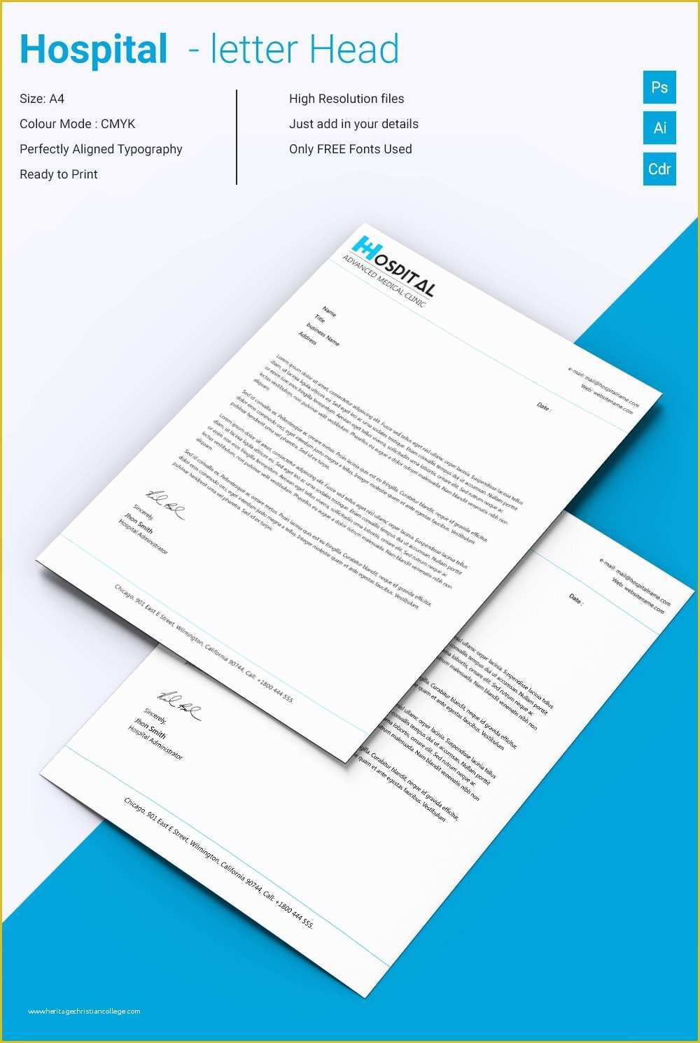 Template Free Download Of 25 Letterhead Design Templates Free Psd Ai Word