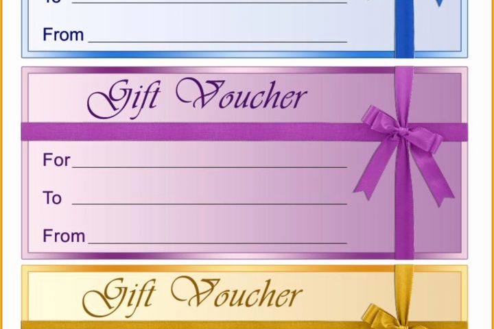 Template Free Download Of Perfect format Samples Of Gift Voucher and Certificate
