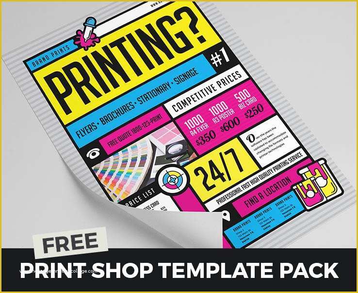 Template Shop Free Of Free Beer Menu Template for Shop & Illustrator