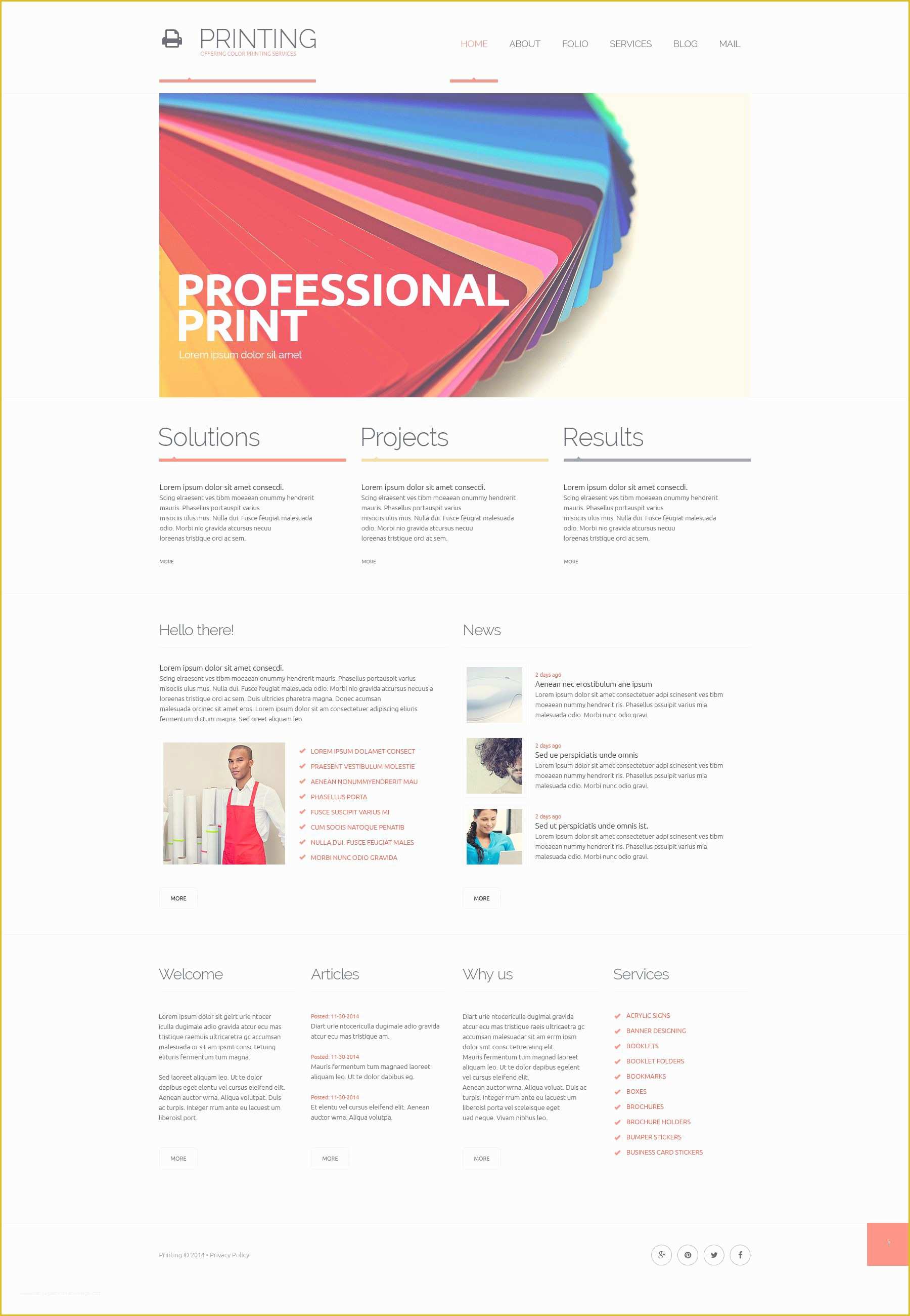 Template Shop Free Of Print Shop Responsive Website Template