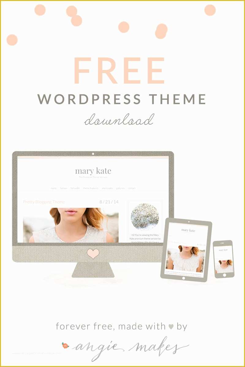 Template Wordpress Free Of Free Girly Graphics and Watercolor Clip Art Angie Makes