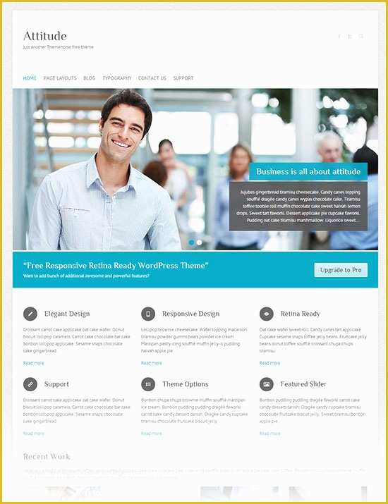 Template Wordpress Free Of Wordpress Templates Business Free