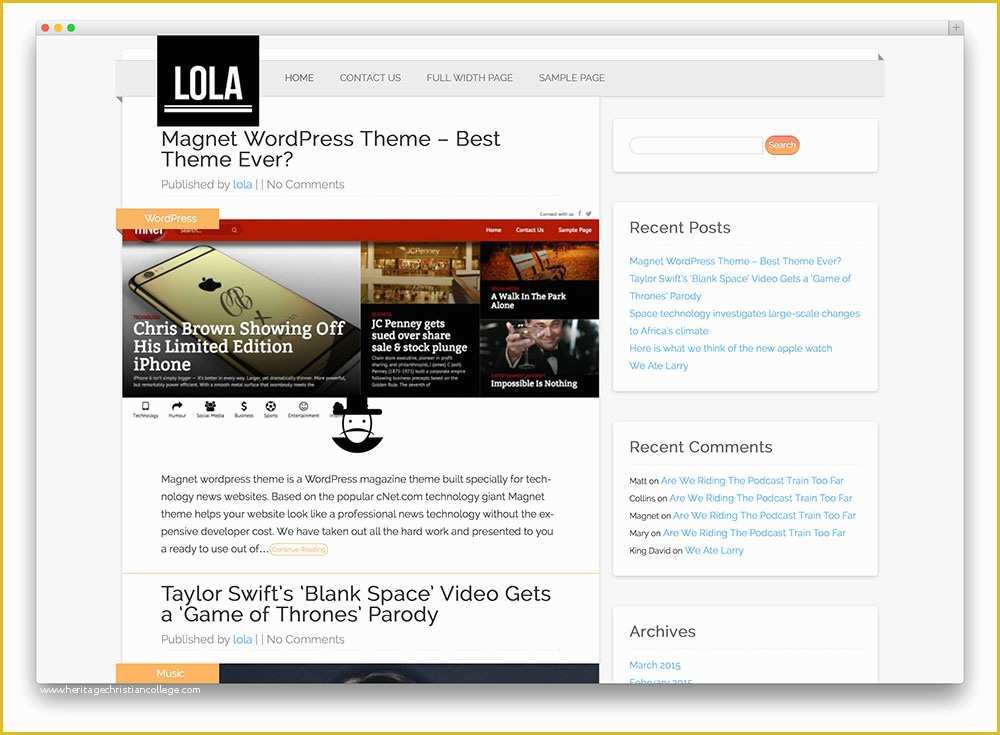 Template Wordpress Free Responsive Of 32 Free Wordpress themes for Effective Content Marketing