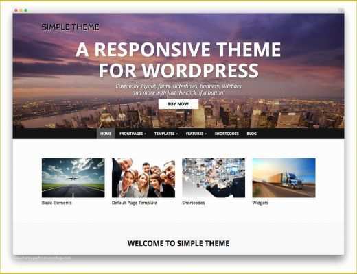 Template Wordpress Free Responsive Of 50 Best Free Responsive Wordpress themes 2017 Colorlib