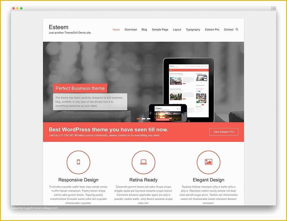 Template Wordpress Free Responsive Of 65 Stunning Responsive Free Wordpress themes Mageewp