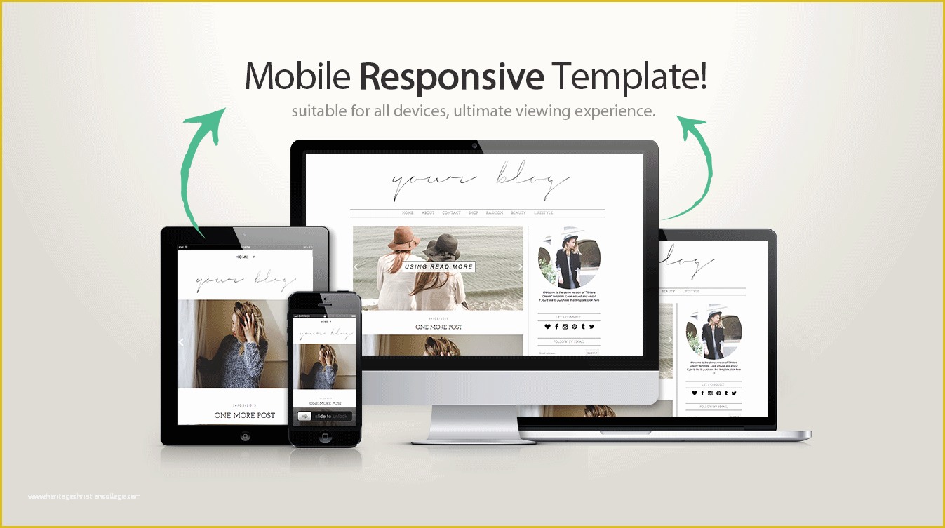 Template Wordpress Free Responsive Of Blogger Template Writers Dream