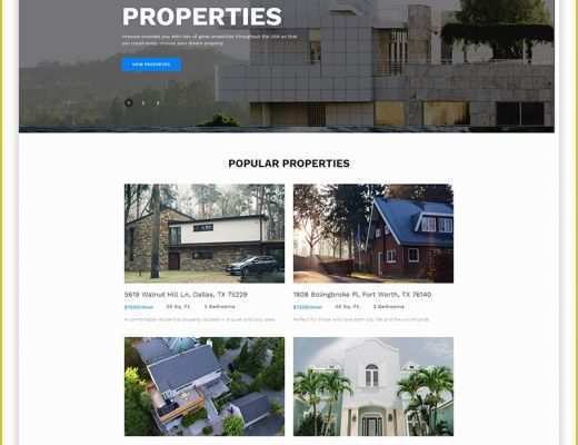 Templates Web Free Of Free Website Template Real Estate