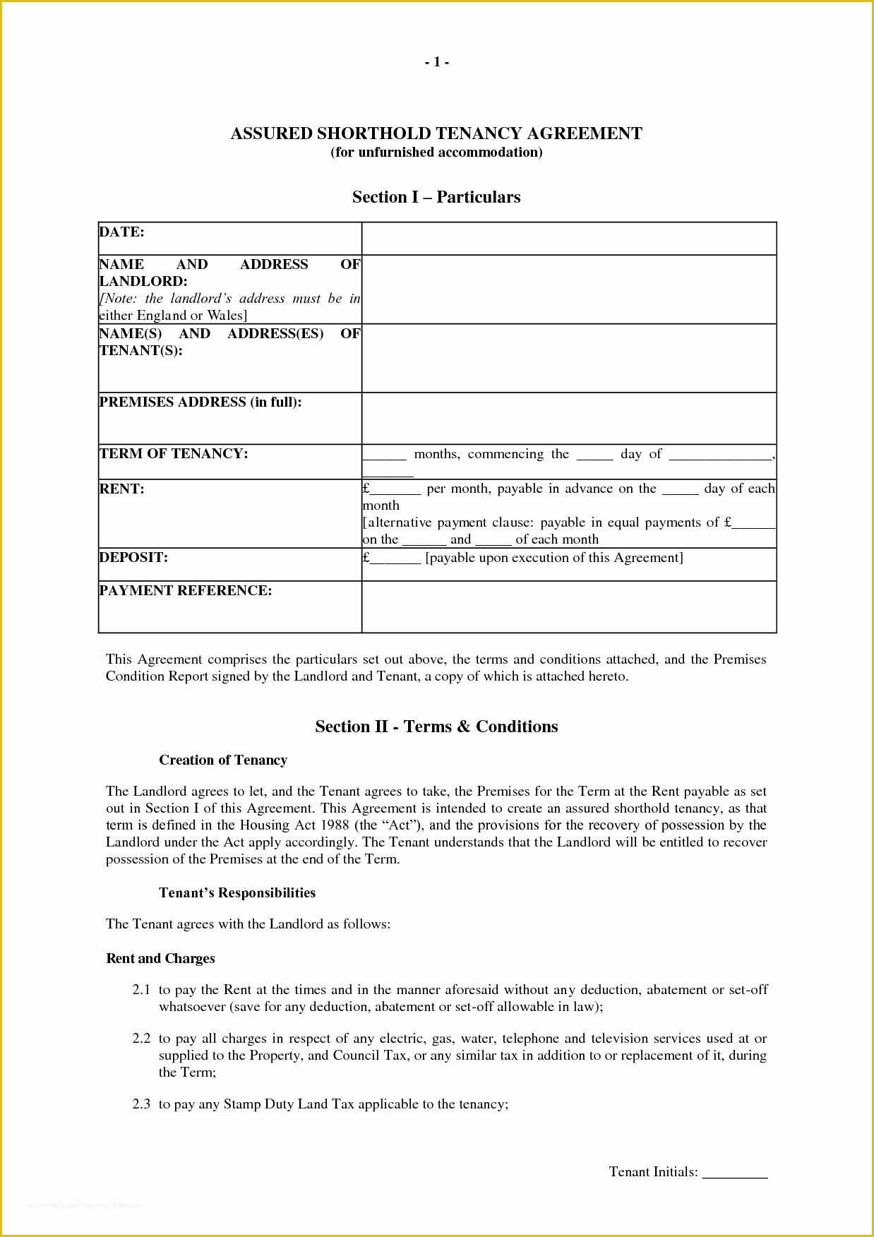 Tenancy Agreement form Template Free Of Best S Of Life Tenancy Agreement Template Tenancy